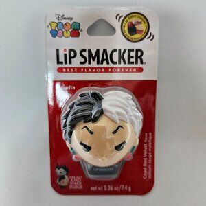 DISNEY TSUM TSUM CRUELLA Deville Lip Smacker Cruel Red Velvet 101 Dalmatians